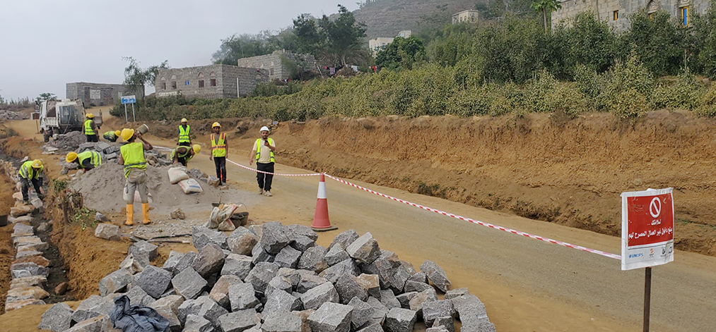 UNOPS and RAP Make Progress on Al-Kadan Melhan Road